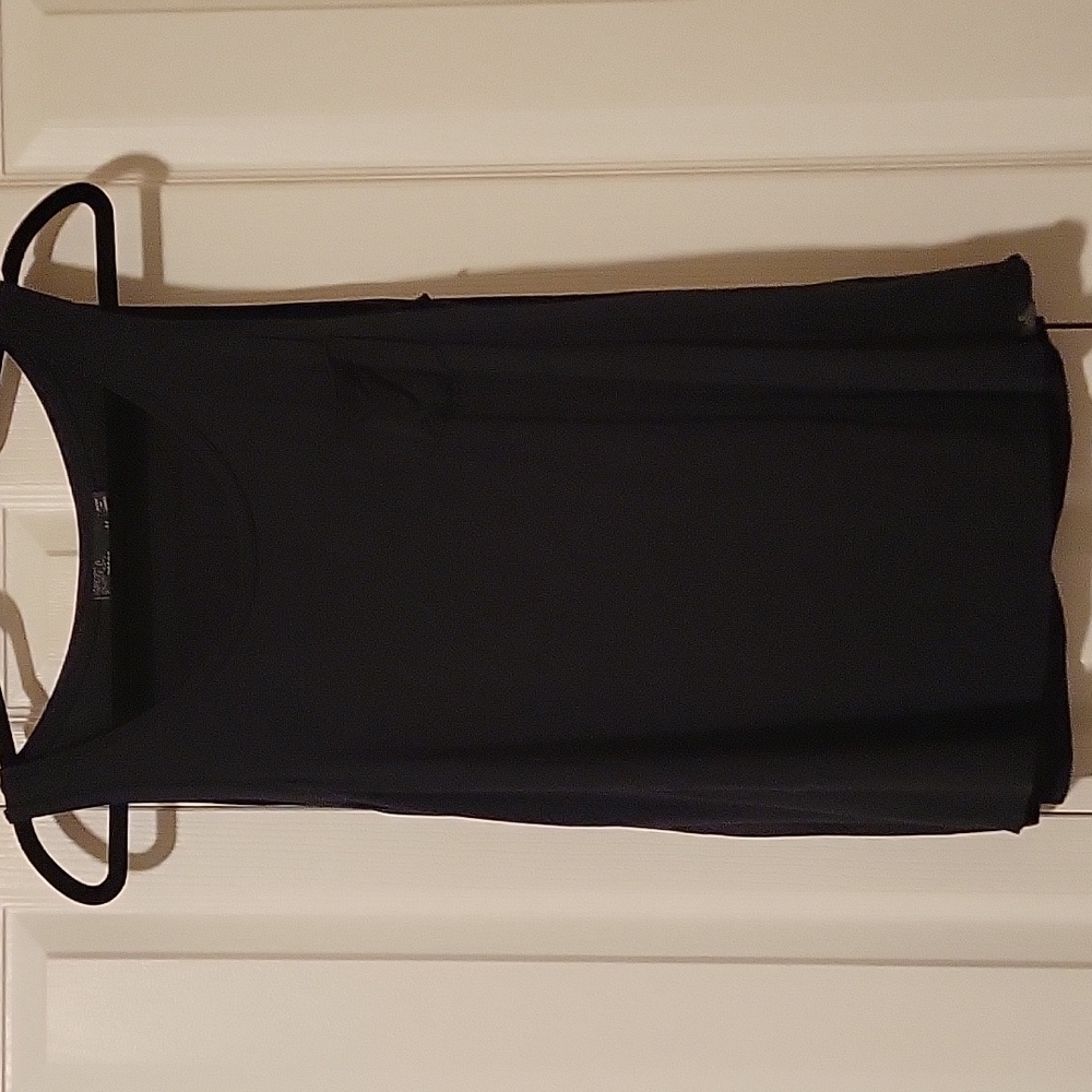 Prana Black Relaxed Sleeveless Scoop Neck Tank Top